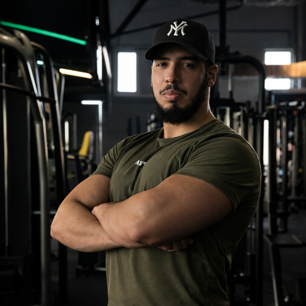 Mohamed Karim Mamlouk, certified personal trainer and online fitness coach in Tunisia