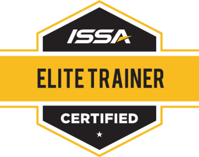 ISSA Elite Trainer Certified badge